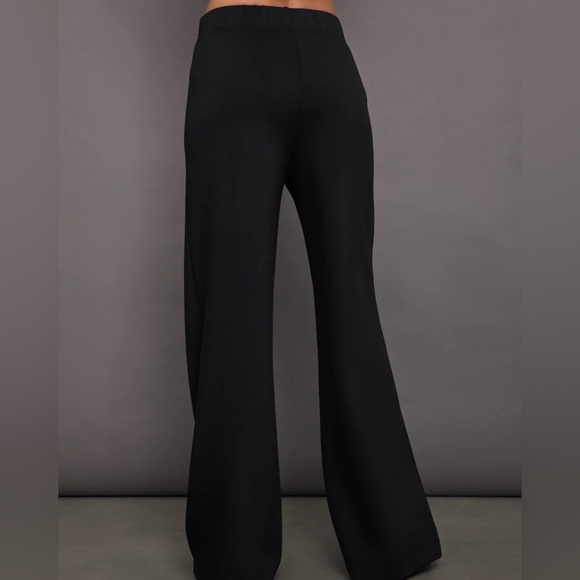 Carbon38 Black Wide Leg Pants - Picture 5 of 8